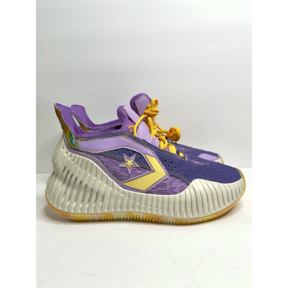 Converse All Star BB Prototype CX Mid Mens 7.5 Basketball Shoe Purple Gold NIB
